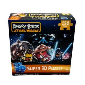 Angry Birds Star Wars Super 3D Puzzle - NEW Sealed - 150 Pieces